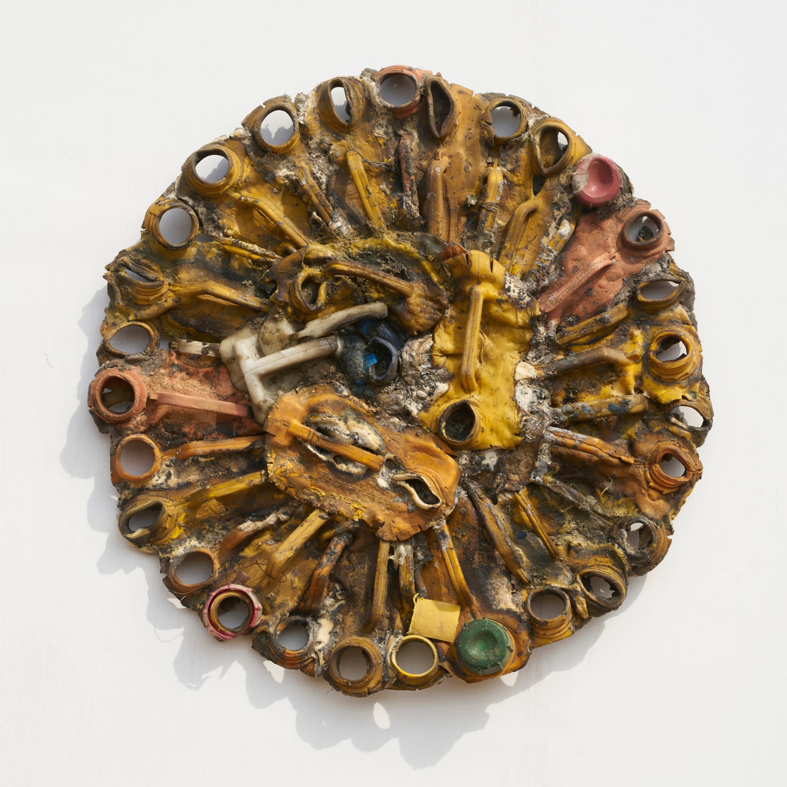 Serge Attukwei Clottey, Mouth organ, 2021