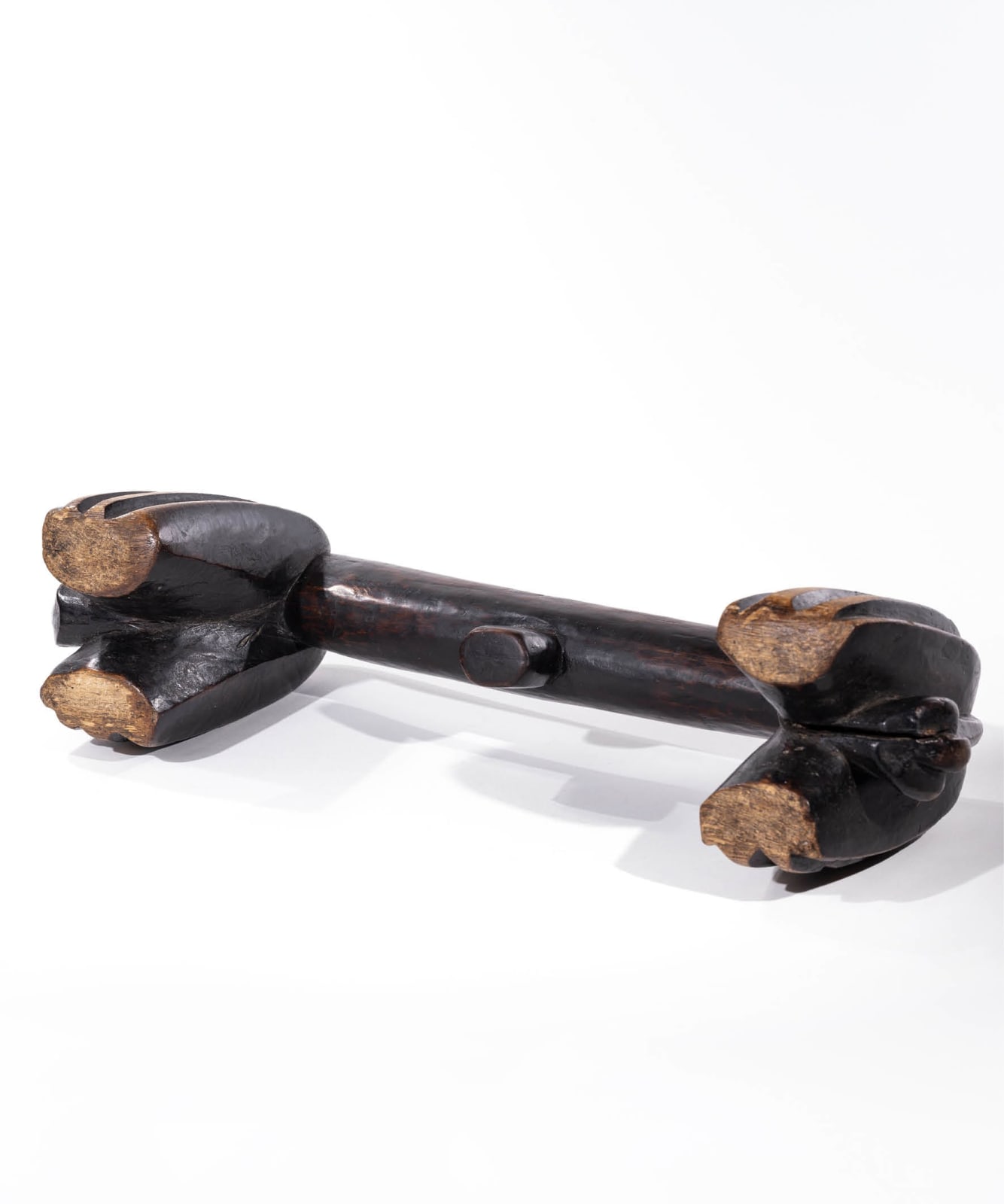 The Bull, Headrest, Anonymous Nguni artist, Wood, Duende Art Projects