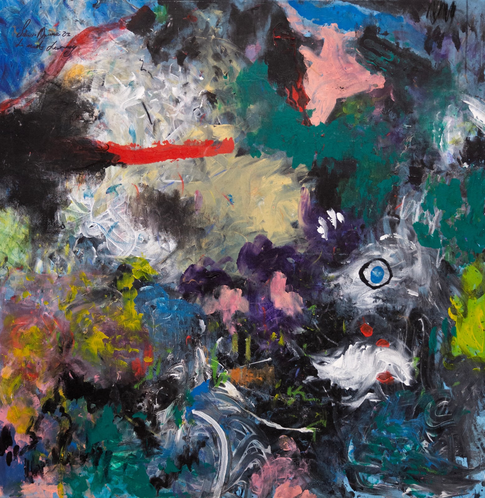 Sibusiso Ngwazi La Mont Karhogo, 2023 100 x 96 cm