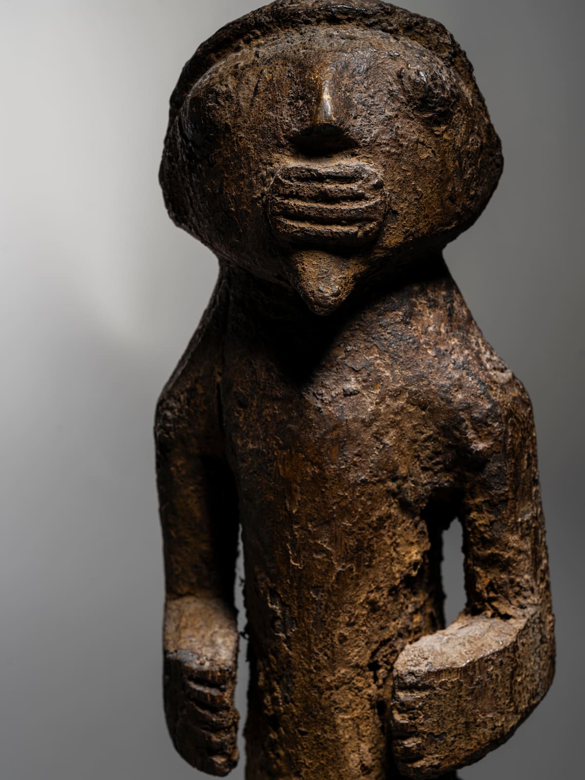 The Keaka Master of the Striated Neck, Power Figure (Njom)