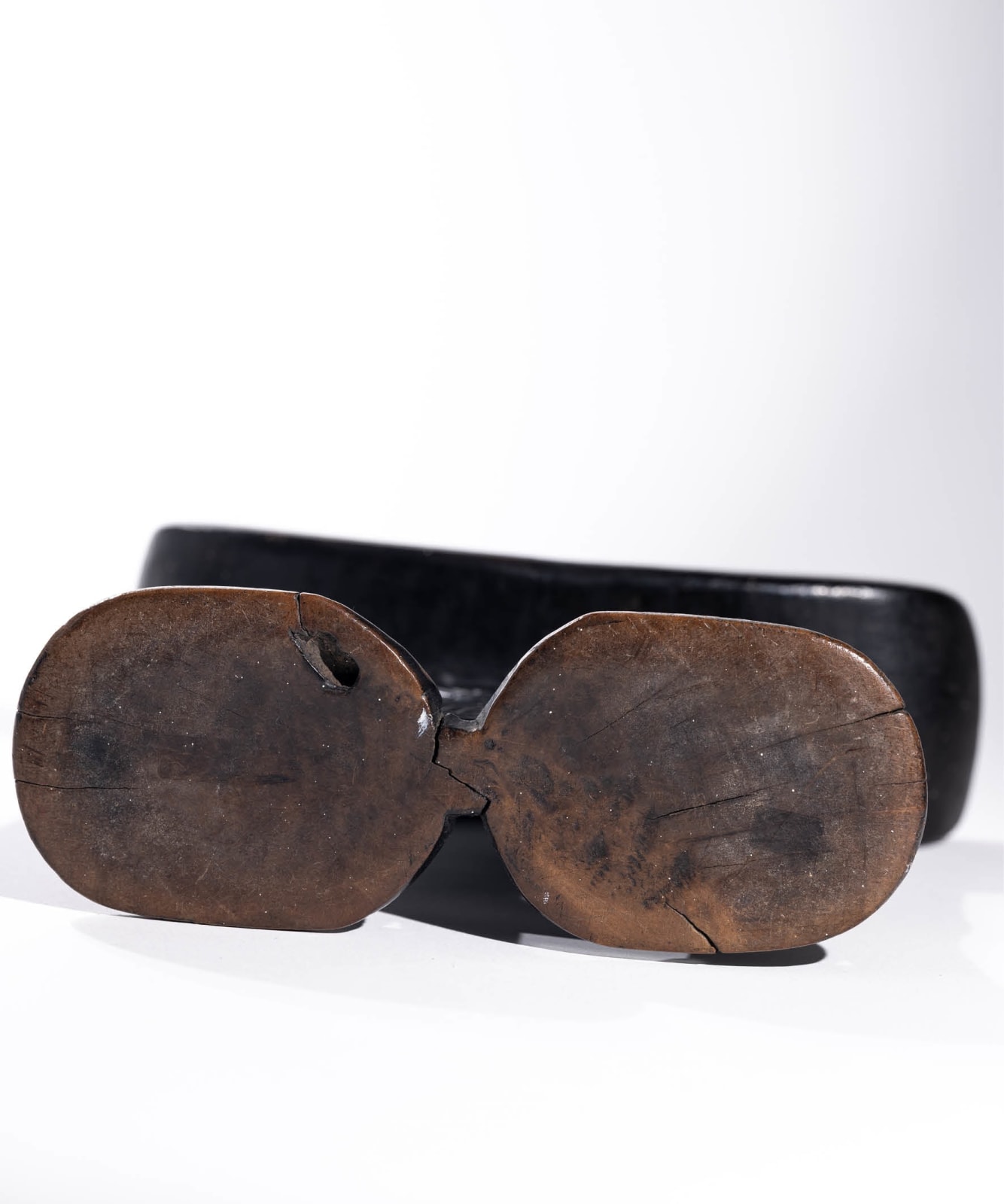 The Japanese Garden, Headrest, Anonymous Shona Artist, Zimbabwe, Wood, Duende Art Projects