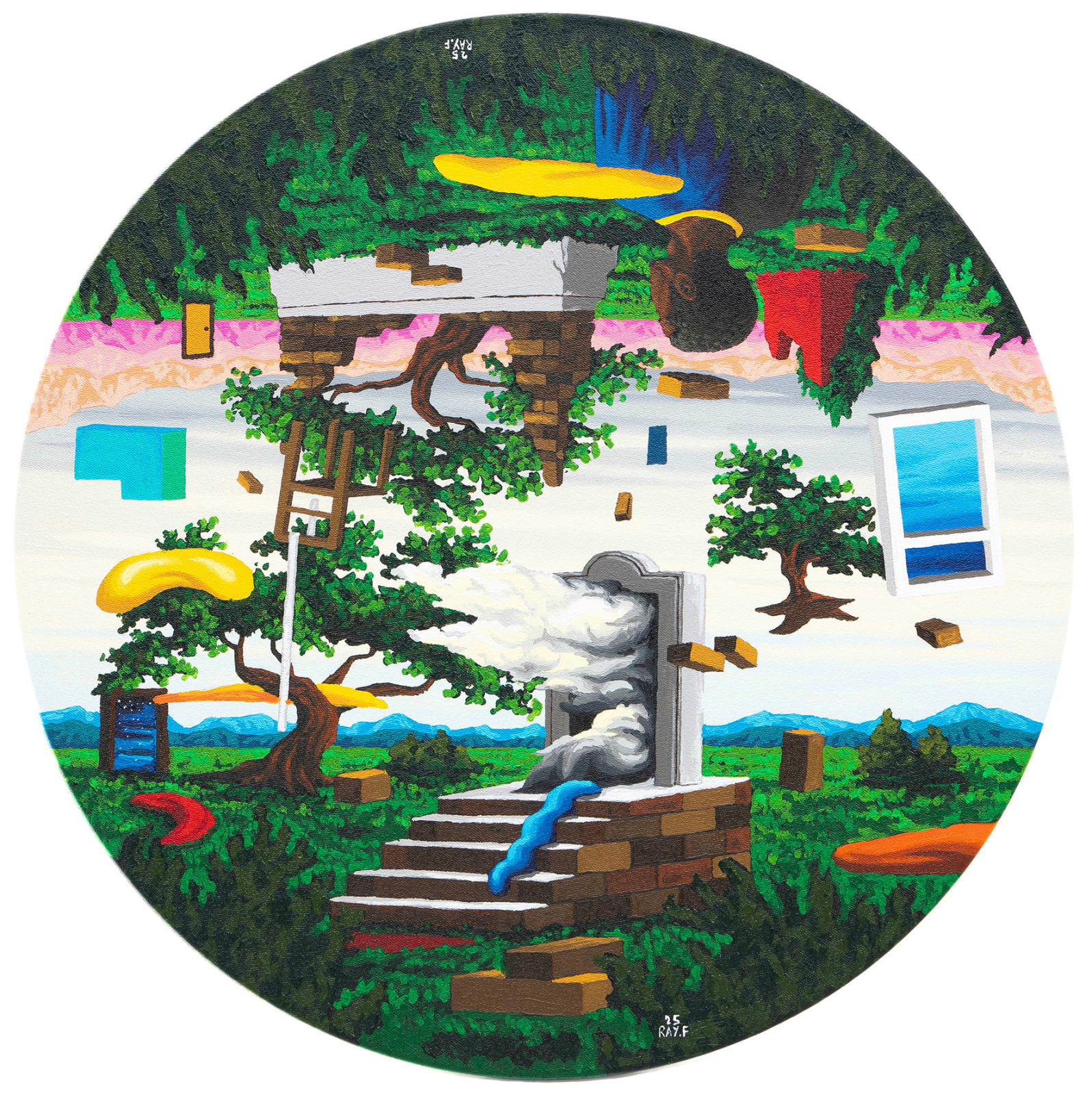 Raymond Fuyana, Eerie Silence II, 2025