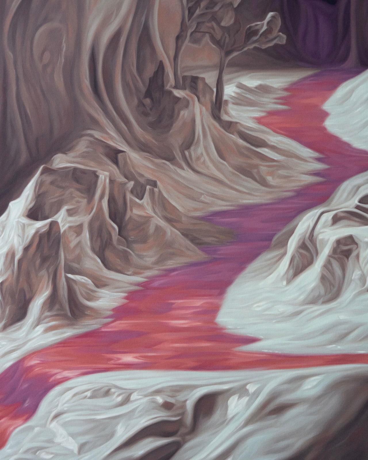 Rosalie Gamache, Paysage Recouvert I, 2025