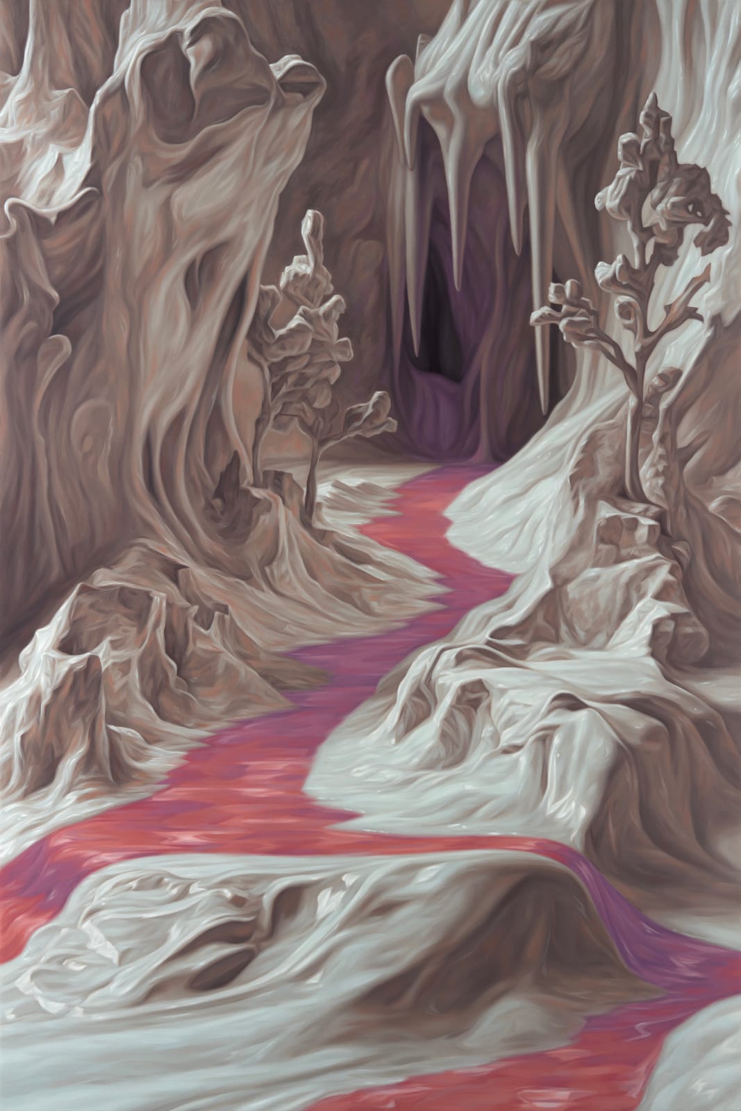 Rosalie Gamache, Paysage recouvert I, 2025