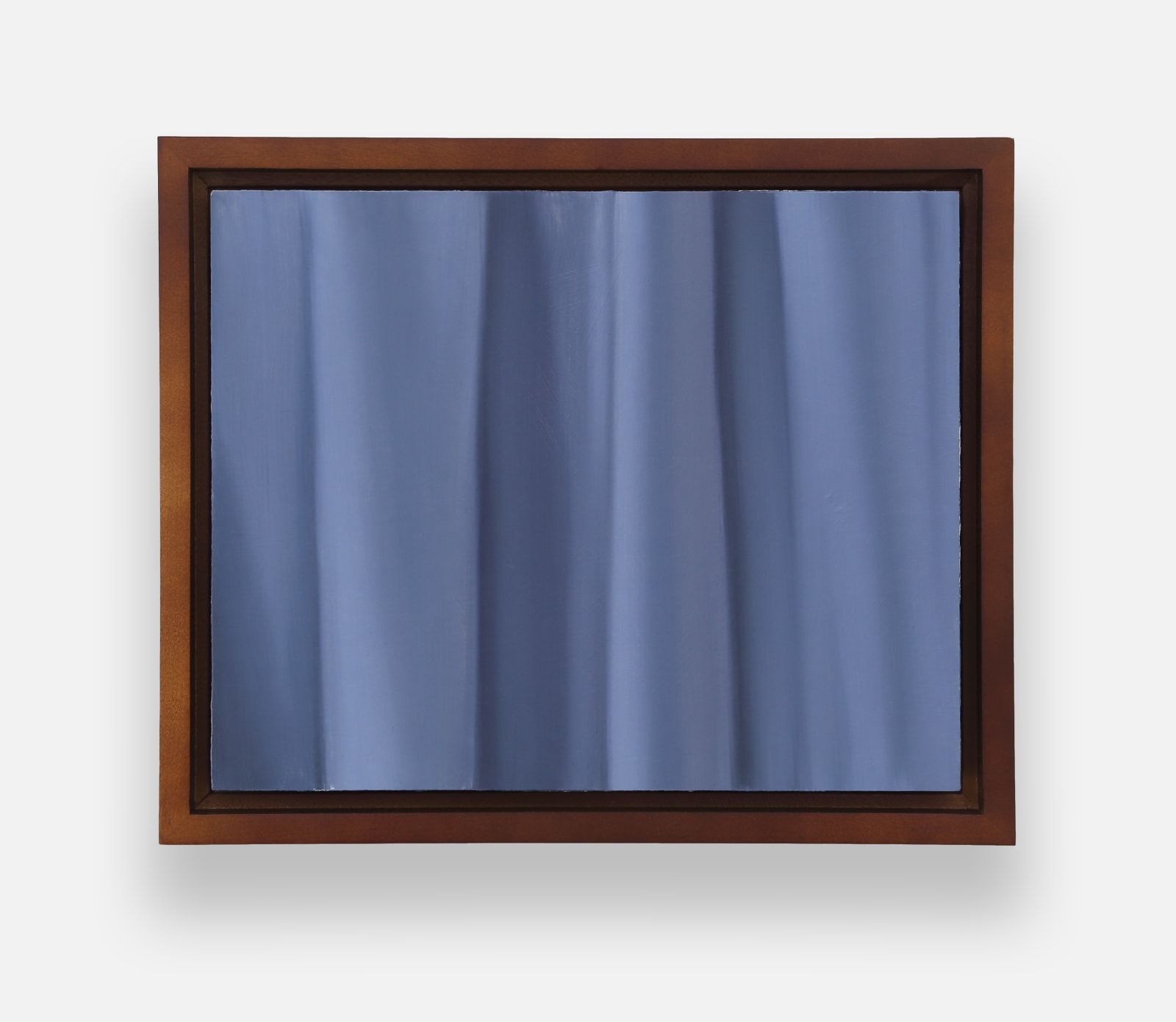 Shawn Huckins, Closed Blue Curtain, 2025