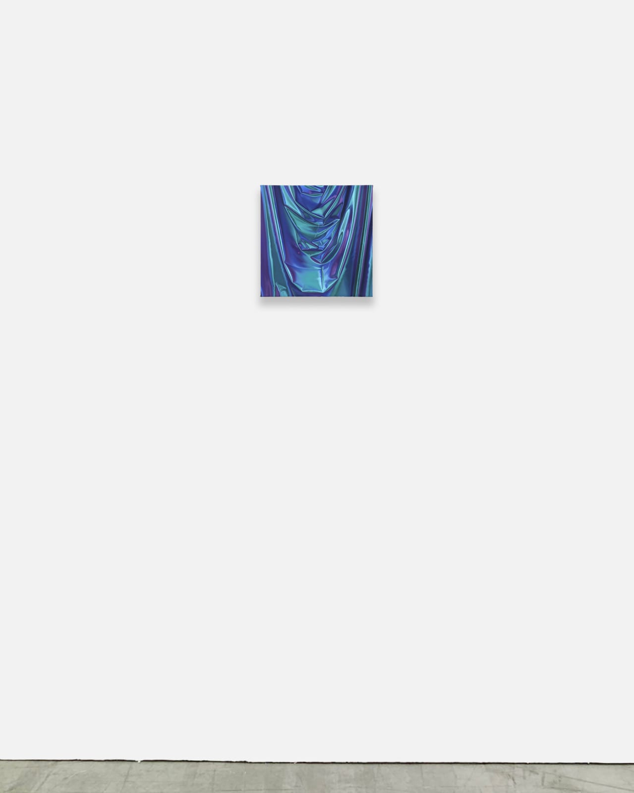 Shawn Huckins, Iridescent Metallic Fabric Study, 2025