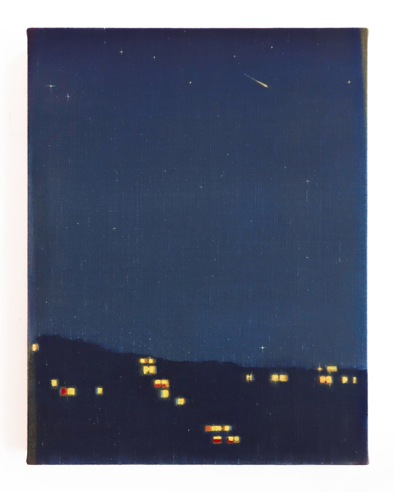 Michelle Paterok, Hillside With Satellite, 2025