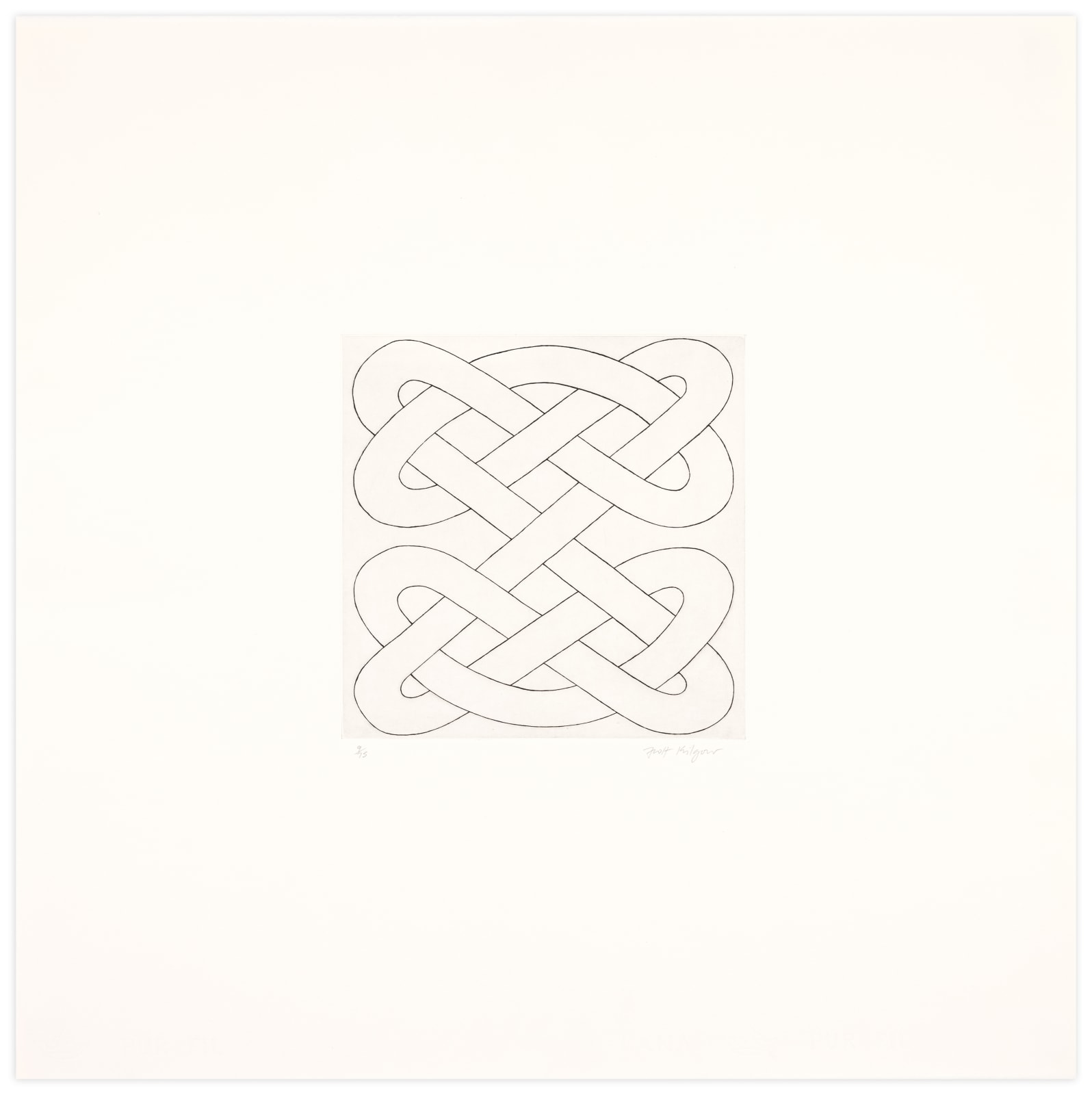 Scott Kilgour Durham Press D/21F Illuminations Etching Edition Portfolio Print