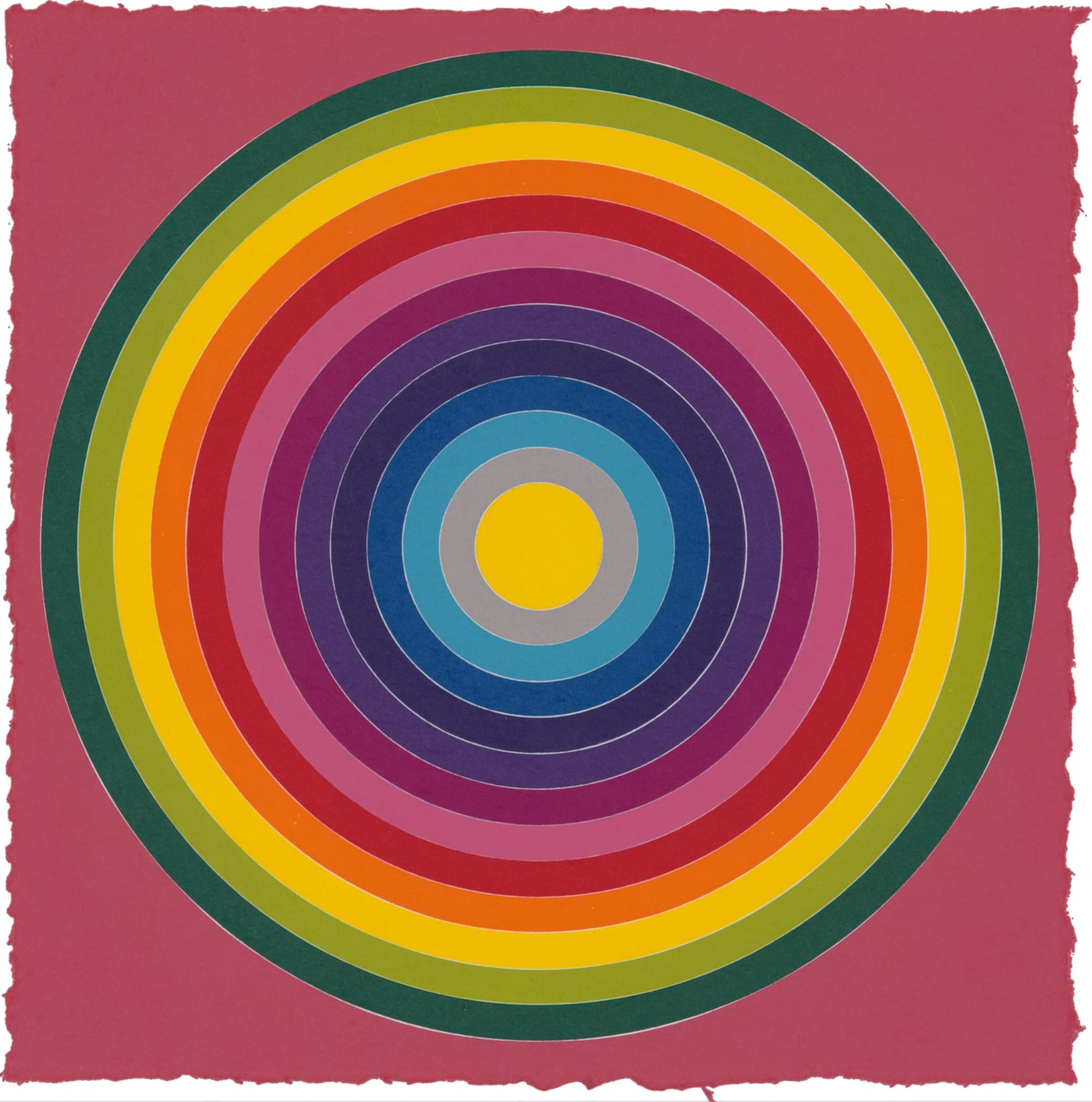 Polly Apfelbaum, Target Practice 12, 2020