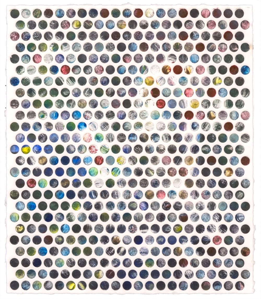 Emil Lukas Double Event Bubble 1729 XV Mono Print