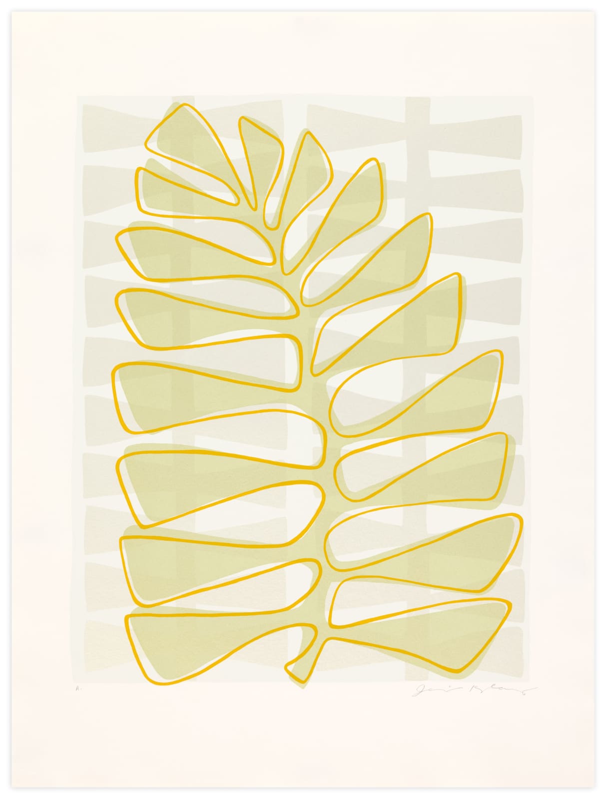 Jenifer Kobylarz, Still Movement (Green), 1997