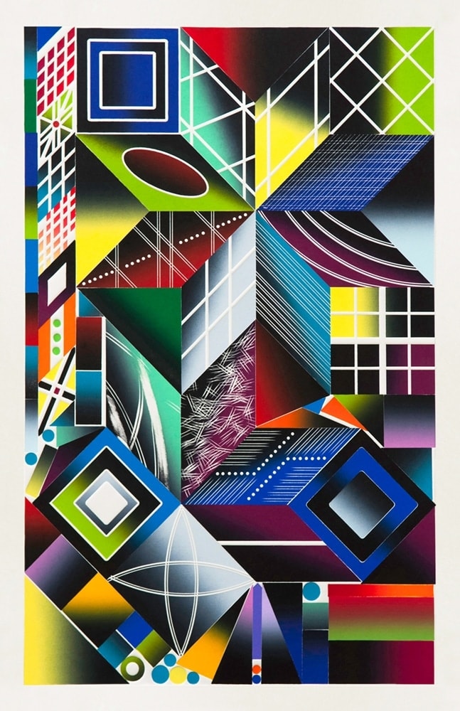 Polly Apfelbaum, Atomic Mystic Aura 20, 2017