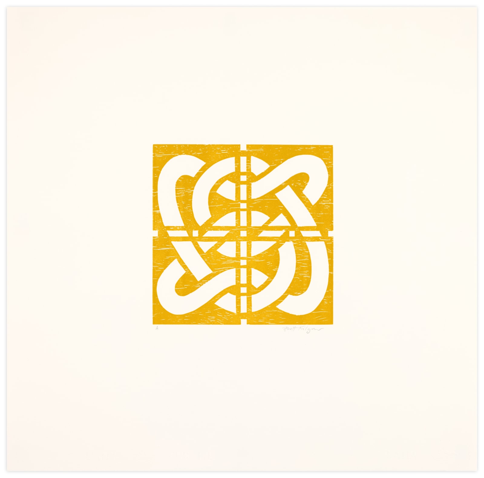 Scott Kilgour Durham Press D/21F Translations Woodblock Edition Portfolio Print