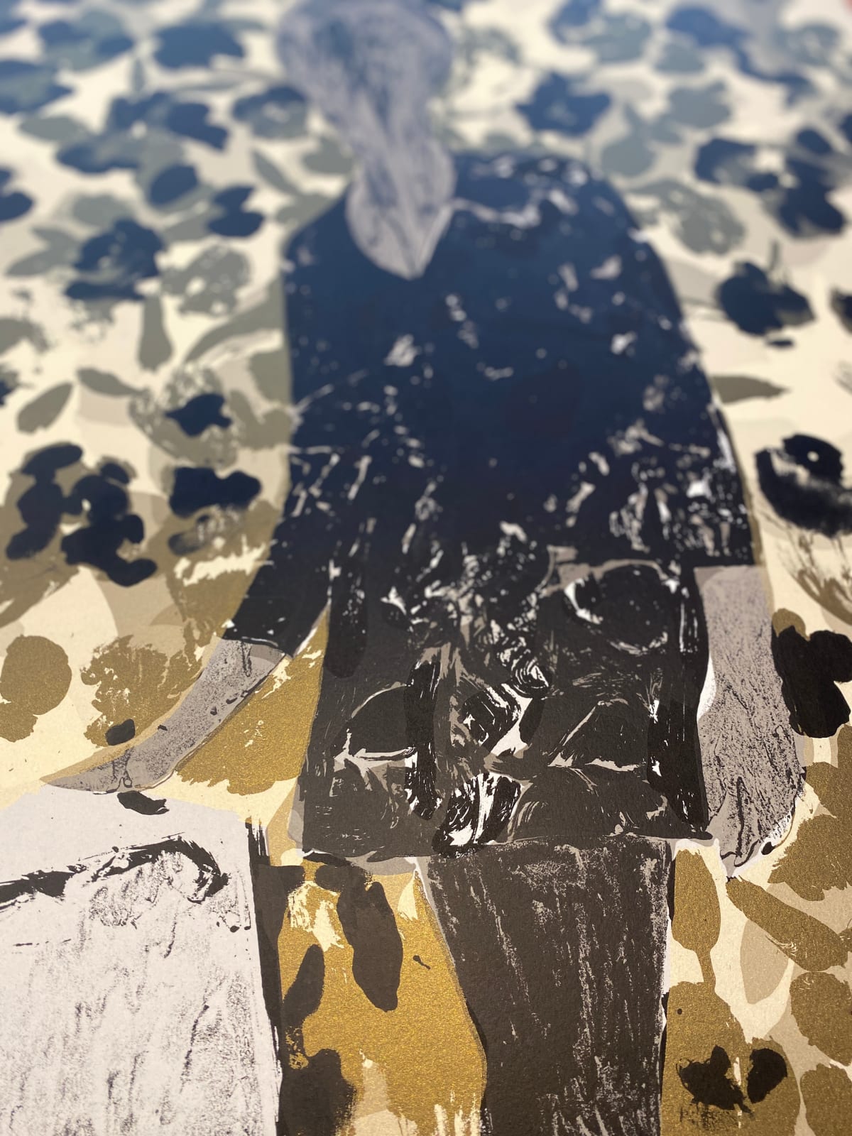 Hurvin Anderson, Mrs. S. Keita - Gold, 2010