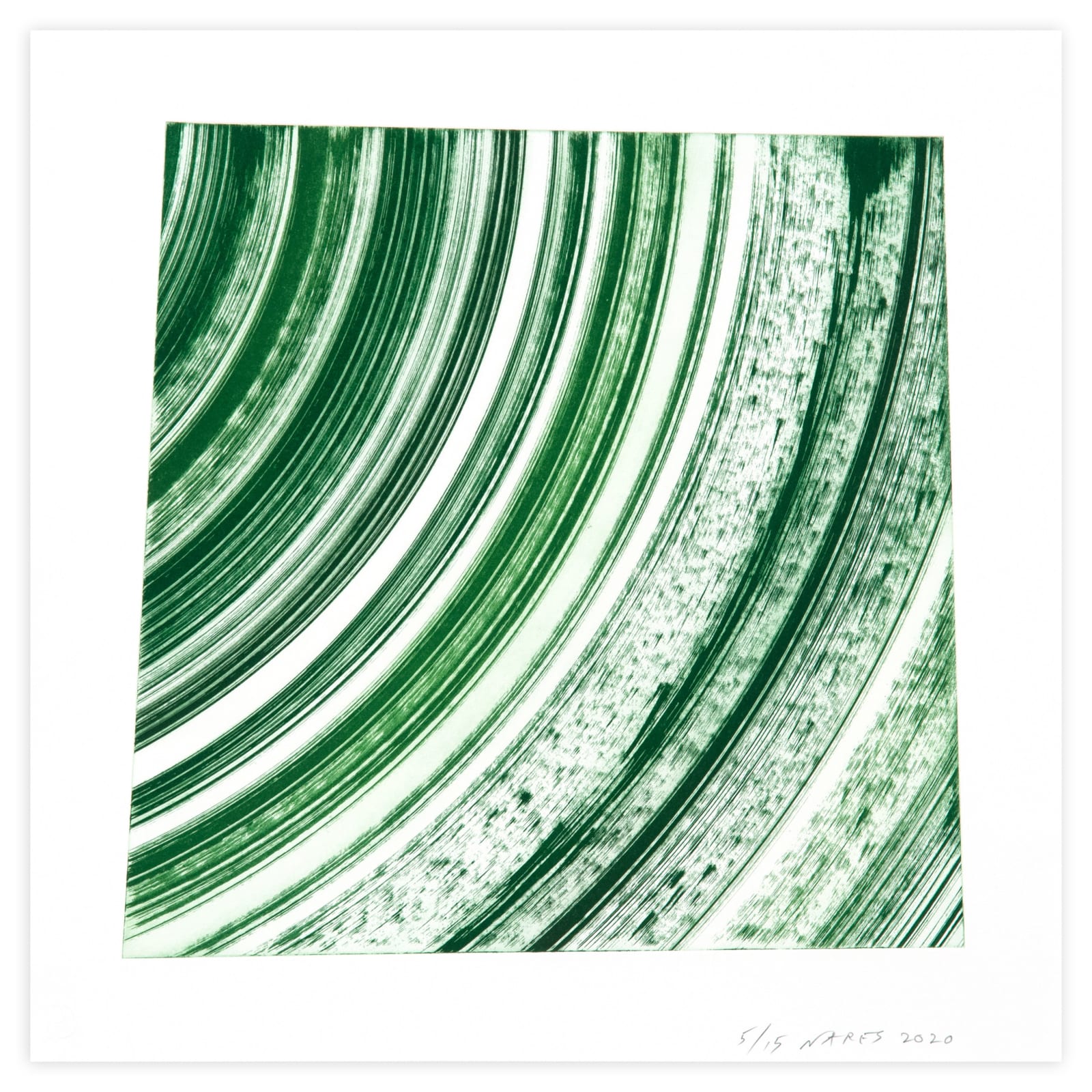 James Jamie Nares High Speed Cone Graphs 2, 60º Print Edition