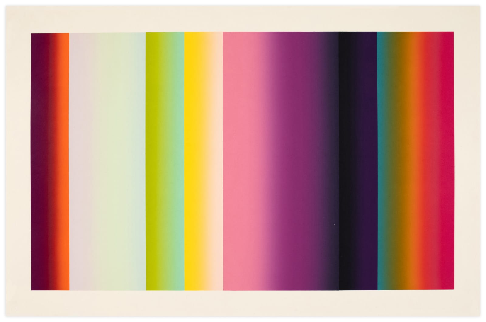 Polly Apfelbaum, Byzantine Rocker 27, 2016