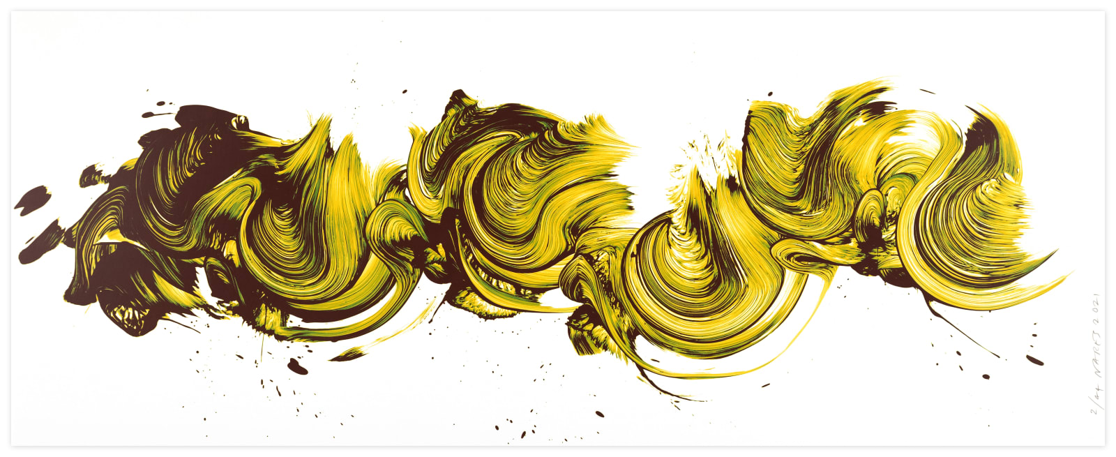 James Jamie Nares Durham Press Going for Baroque 2 Screenprint Edition