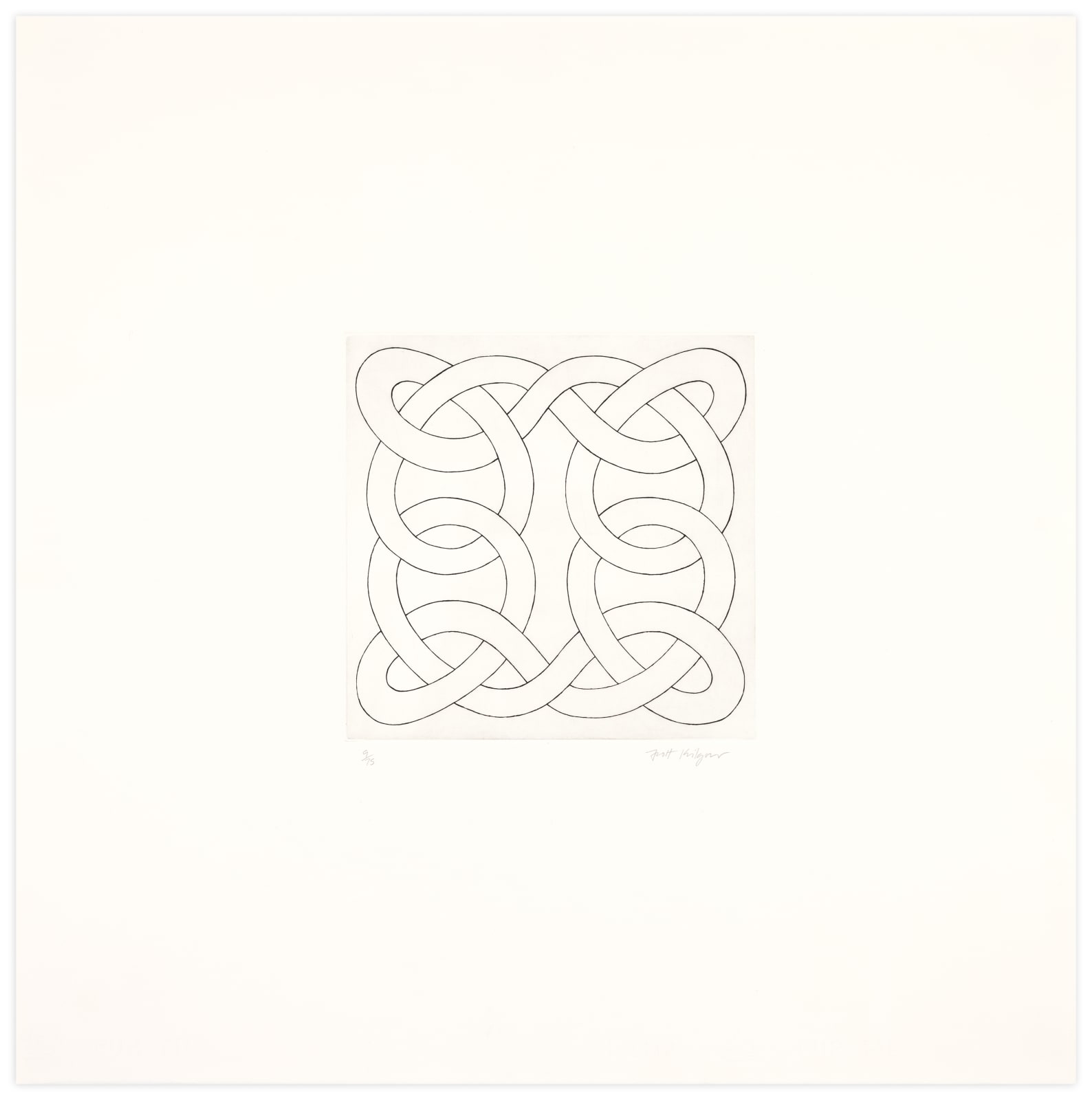 Scott Kilgour Durham Press D/21F Illuminations Etching Edition Portfolio Print