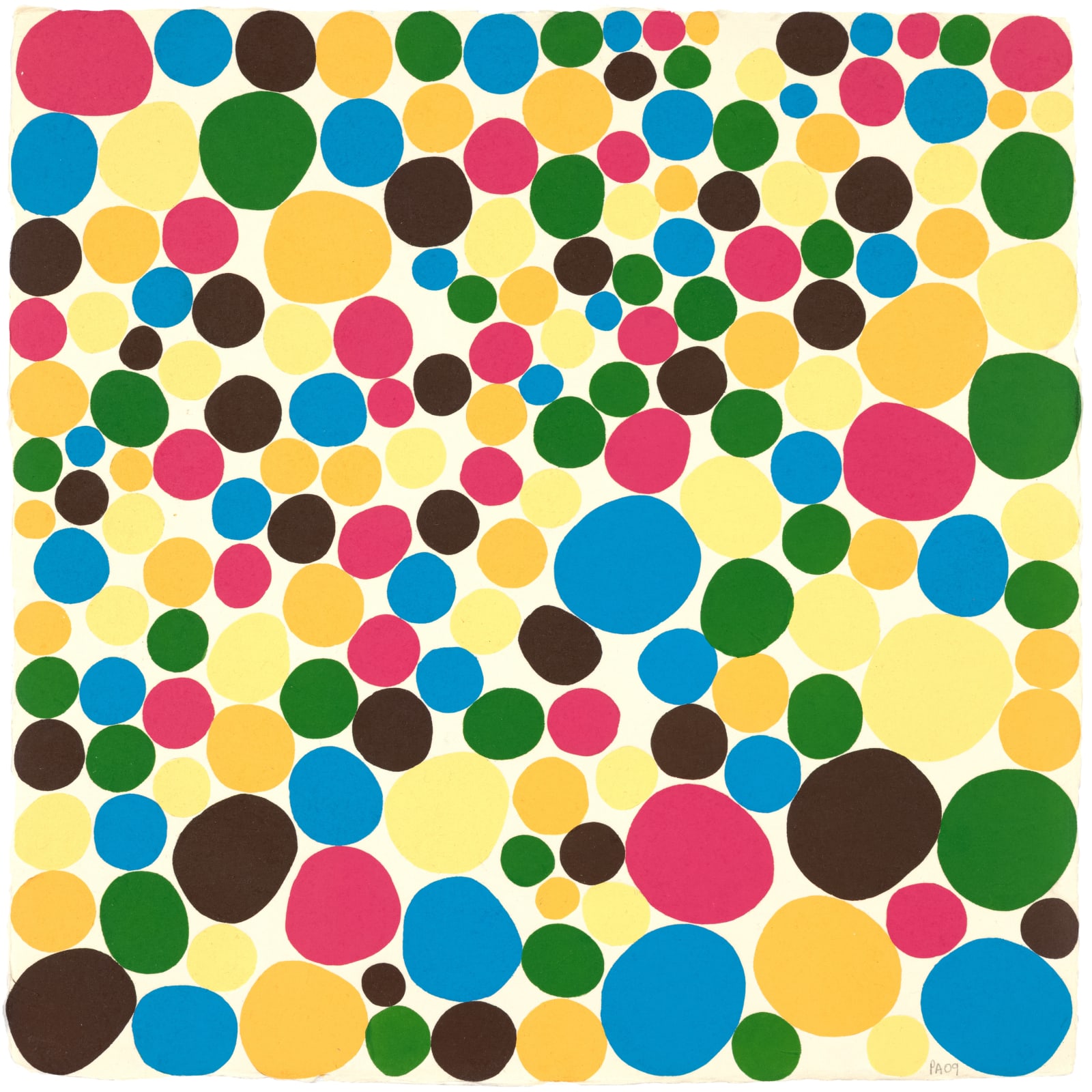 Polly Apfelbaum Durham Press Little Dogwood Woodblock Monoprint Series