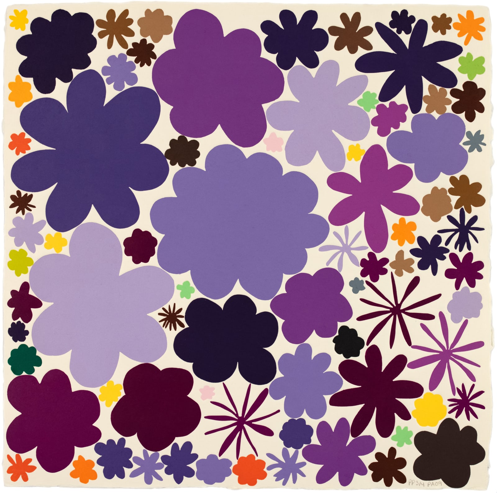 Polly Apfelbaum Color Field Notes Purple Print Edition