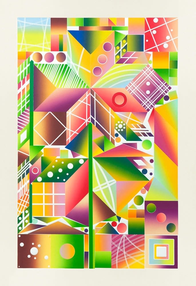 Polly Apfelbaum, Atomic Mystic Cosmic 4, 2017