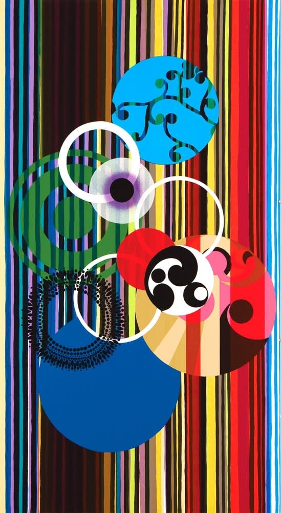 Beatriz Milhazes Os cisnes (The Swans) Print Edition