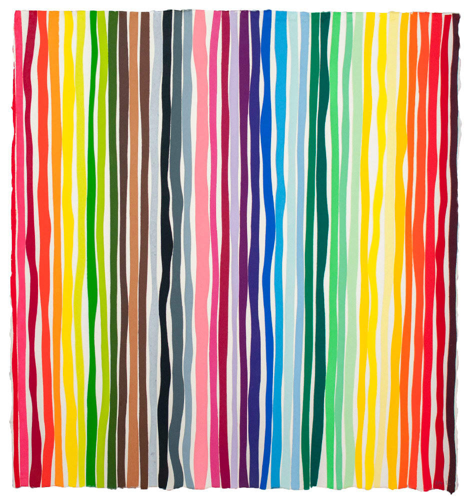 Polly Apfelbaum, Baby Finger Wave 2, 2012