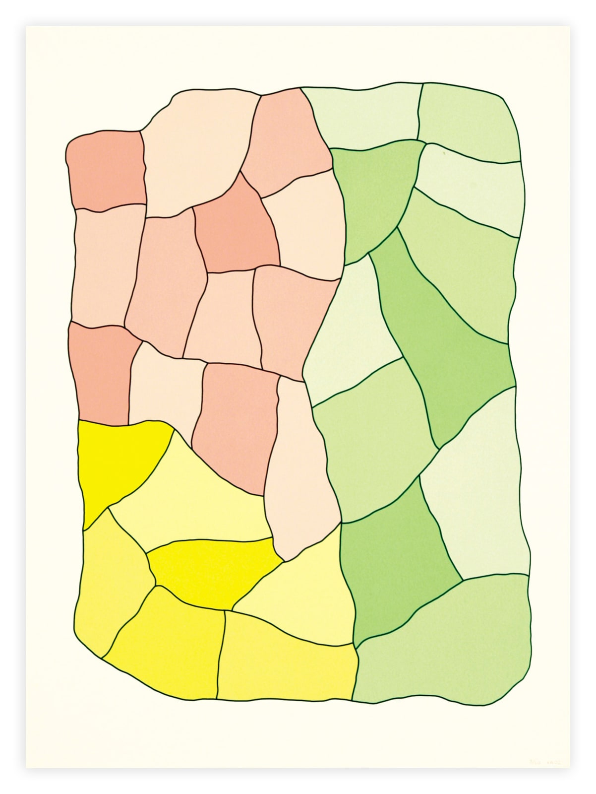 Polly Apfelbaum Color Exercises Landscape Print Edition