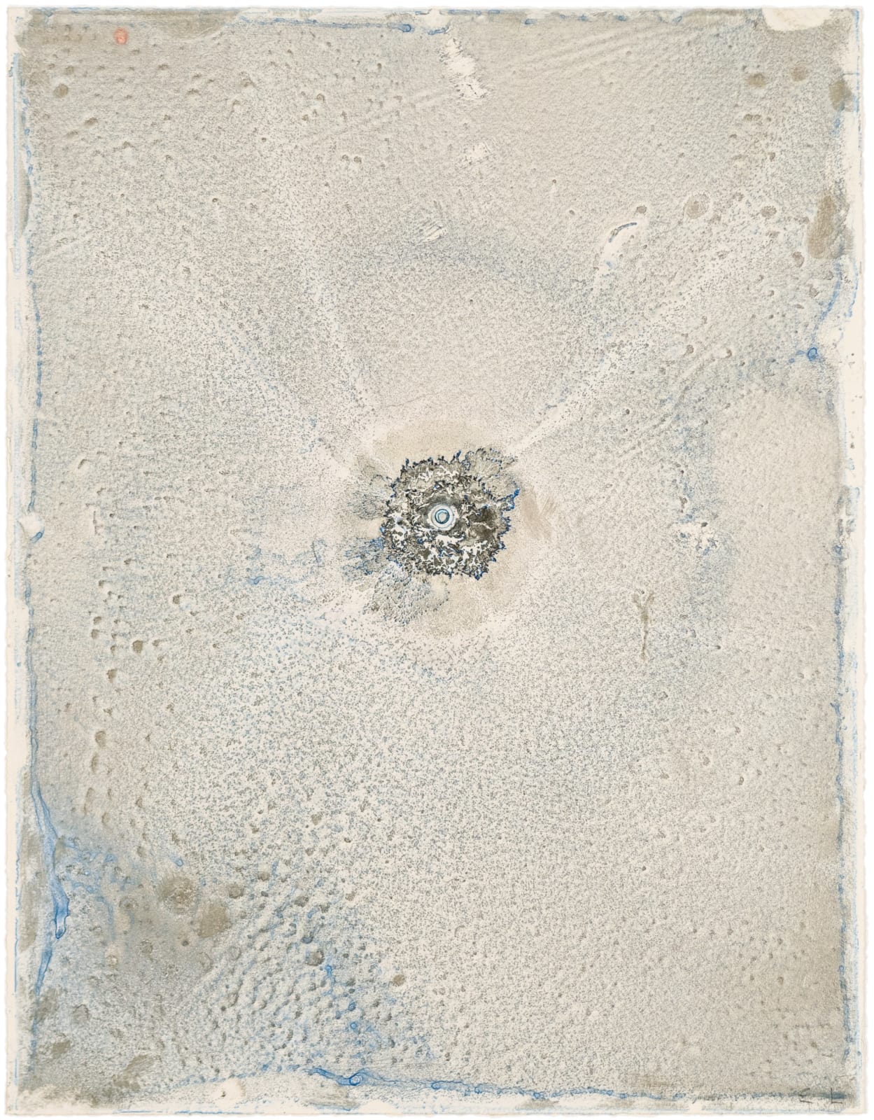 Emil Lukas Double Event Puddle 1923 Mono Print