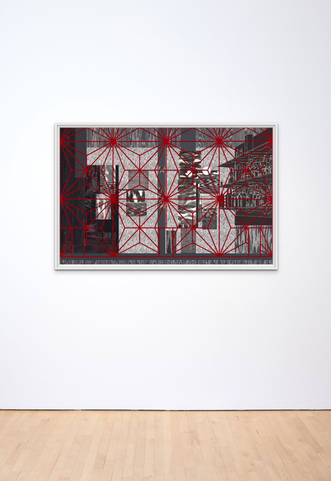 Hurvin Anderson Durham Press Welcome Series Monos Woodblock Screenprint Print Edition