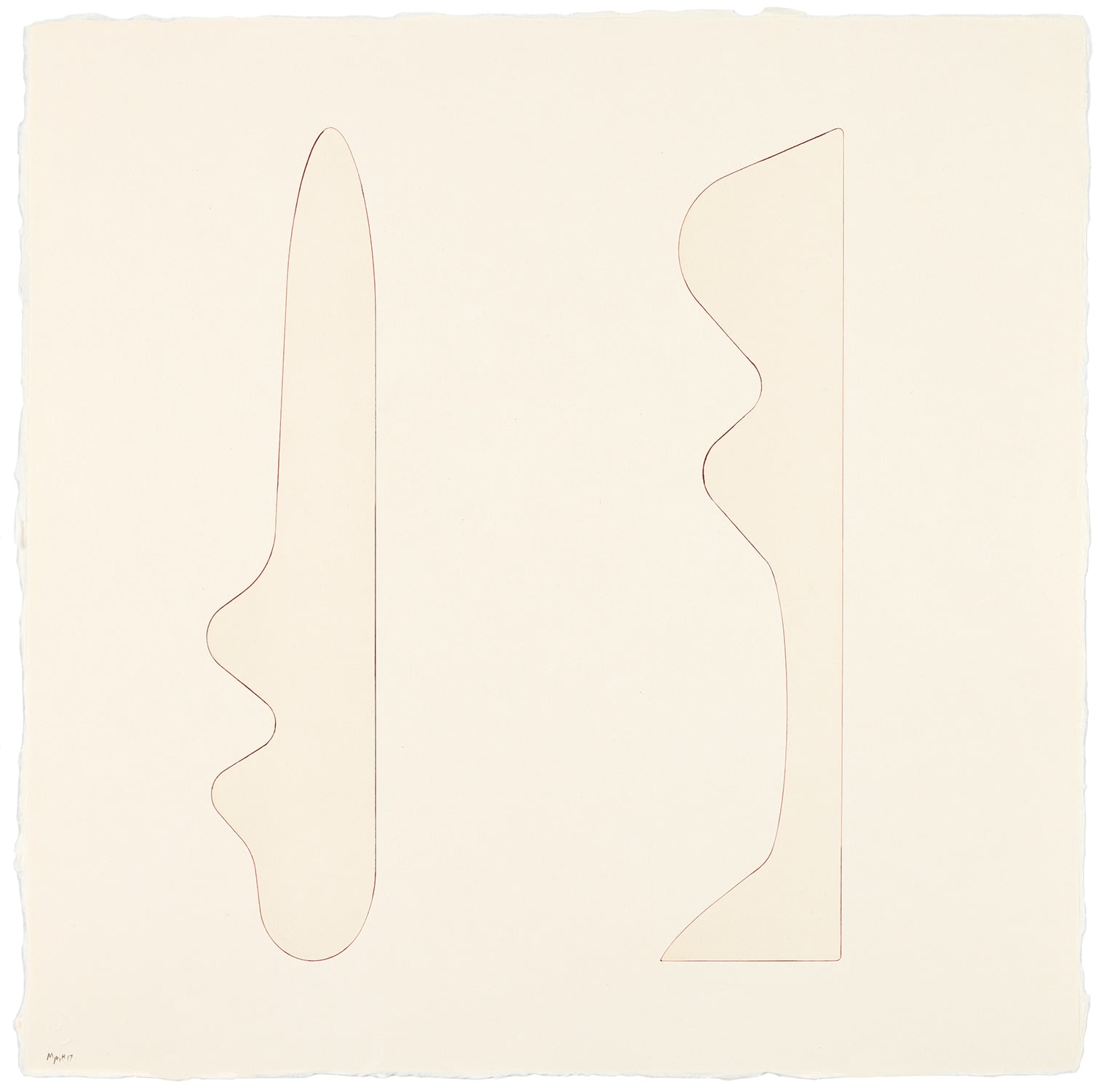 Michael Heizer Durham Press Altars Etching and Aquatint Portfolio Print Edition