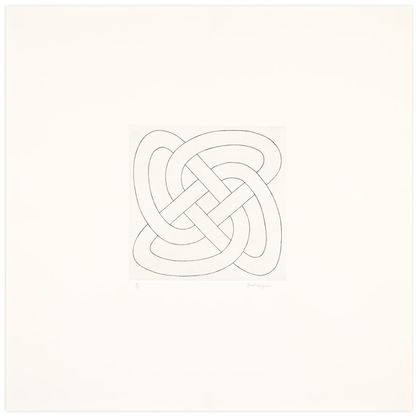 Scott Kilgour Durham Press D/21F Illuminations Etching Edition Portfolio Print