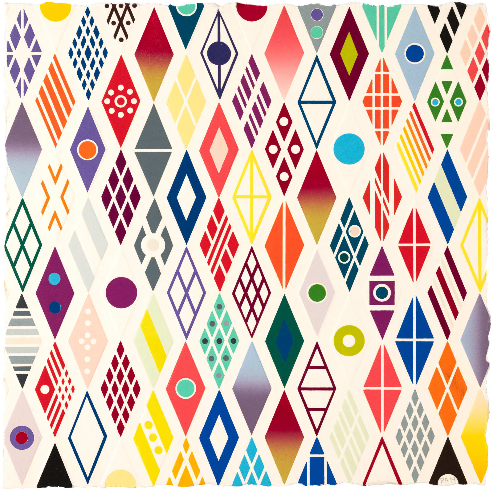 Polly Apfelbaum, Little Twist 1, 2014