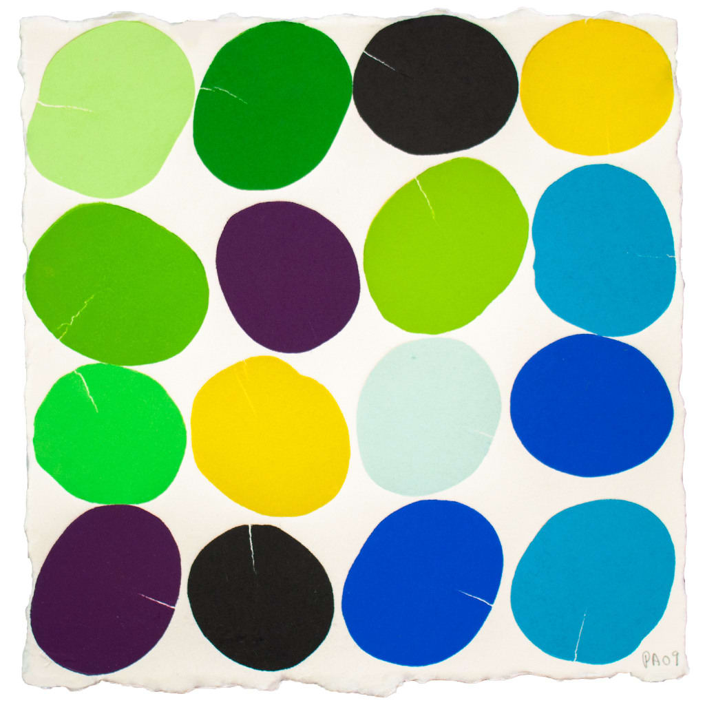 Polly Apfelbaum, Dogwood 12x12 3, 2009