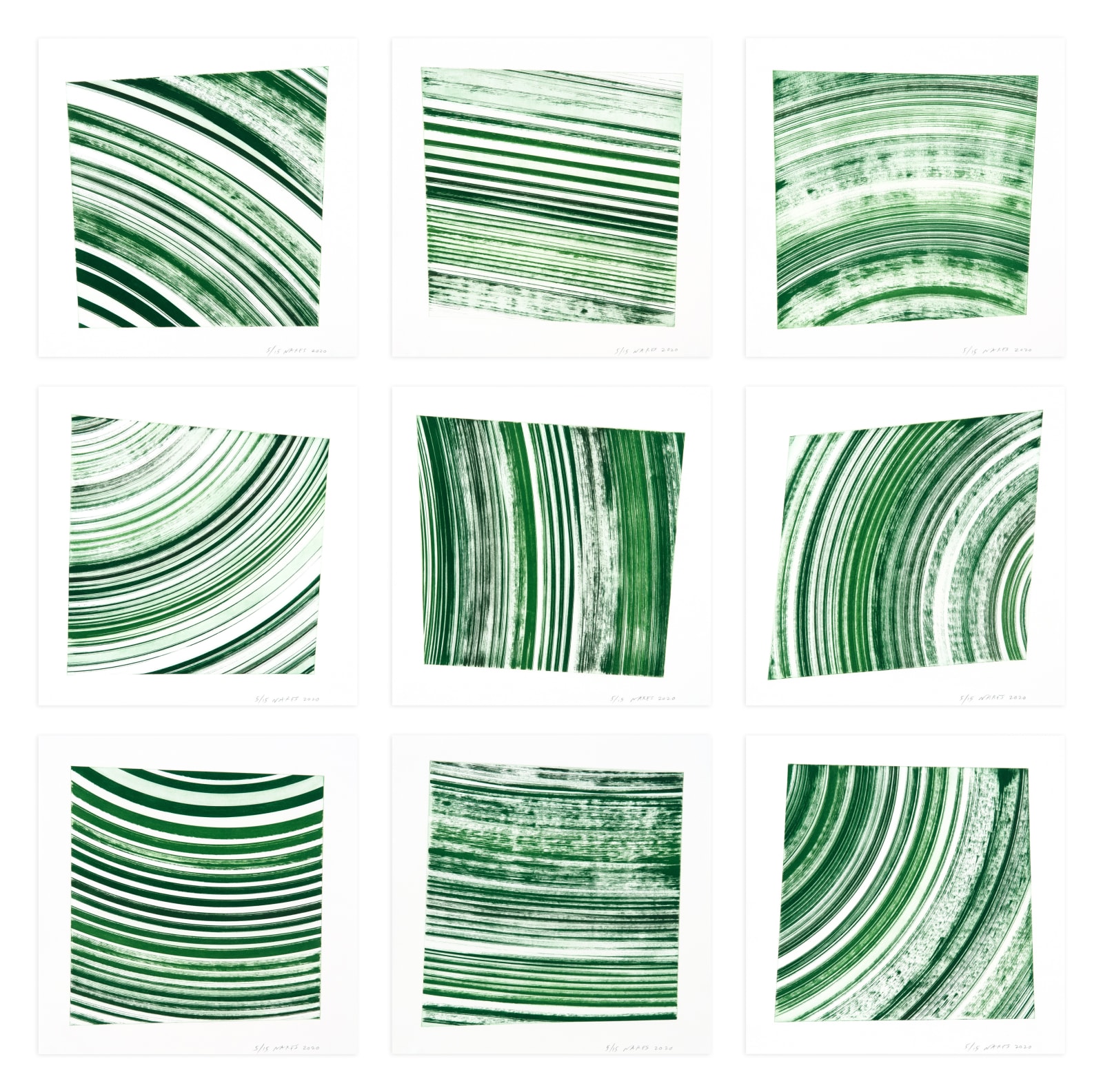 James Jamie Nares High Speed Cone Graphs 2, 0º - 90º Print Edition