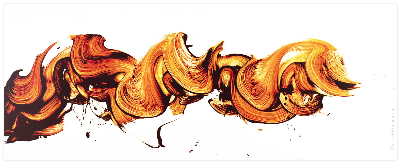 James Jamie Nares Durham Press Going for Baroque 5 Screenprint Edition