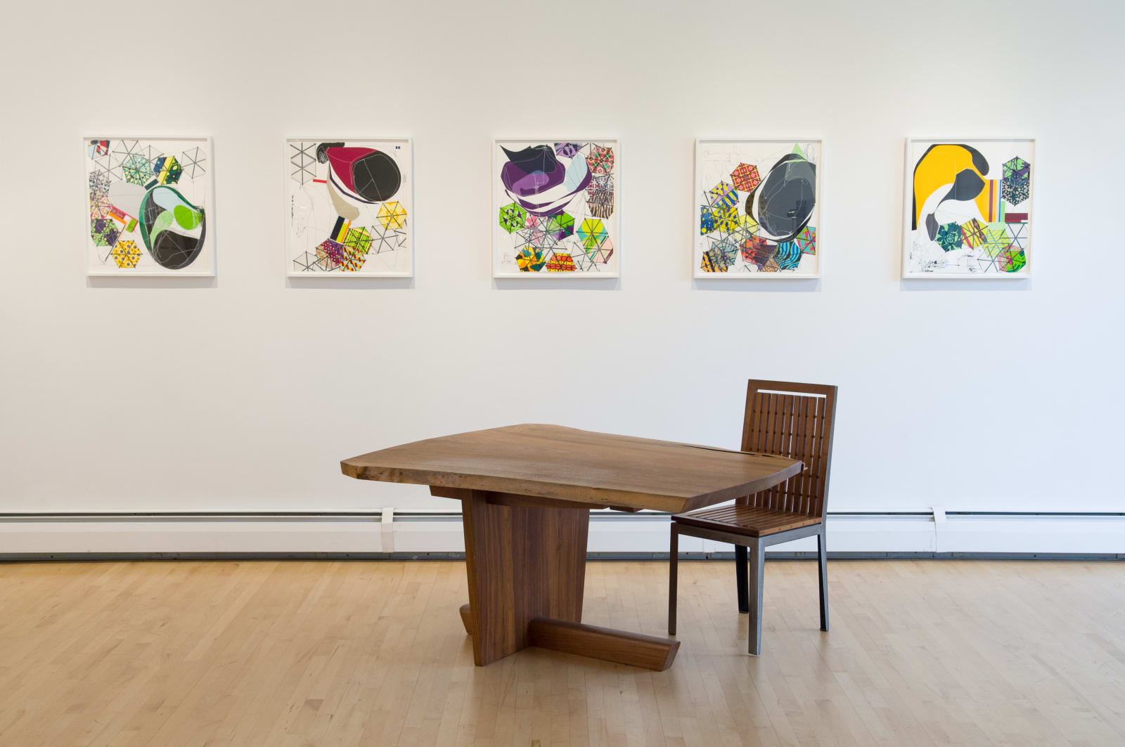 Jacob Hashimoto, The Necessary Invention of the Mind, X , 2020