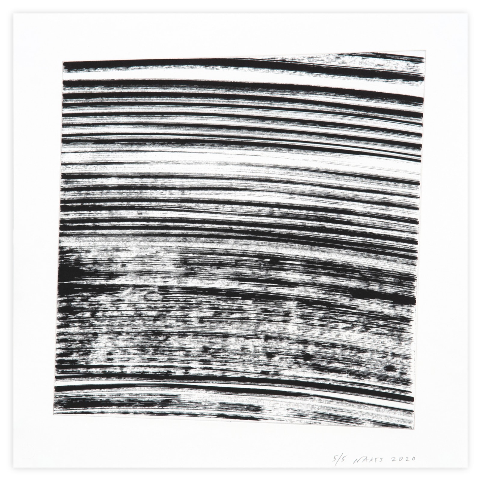 James Jamie Nares High Speed Cone Graphs 3, 3.75º Print Edition