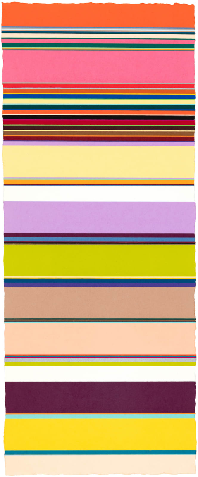 Polly Apfelbaum, Stripe for Stripe 6, 2024