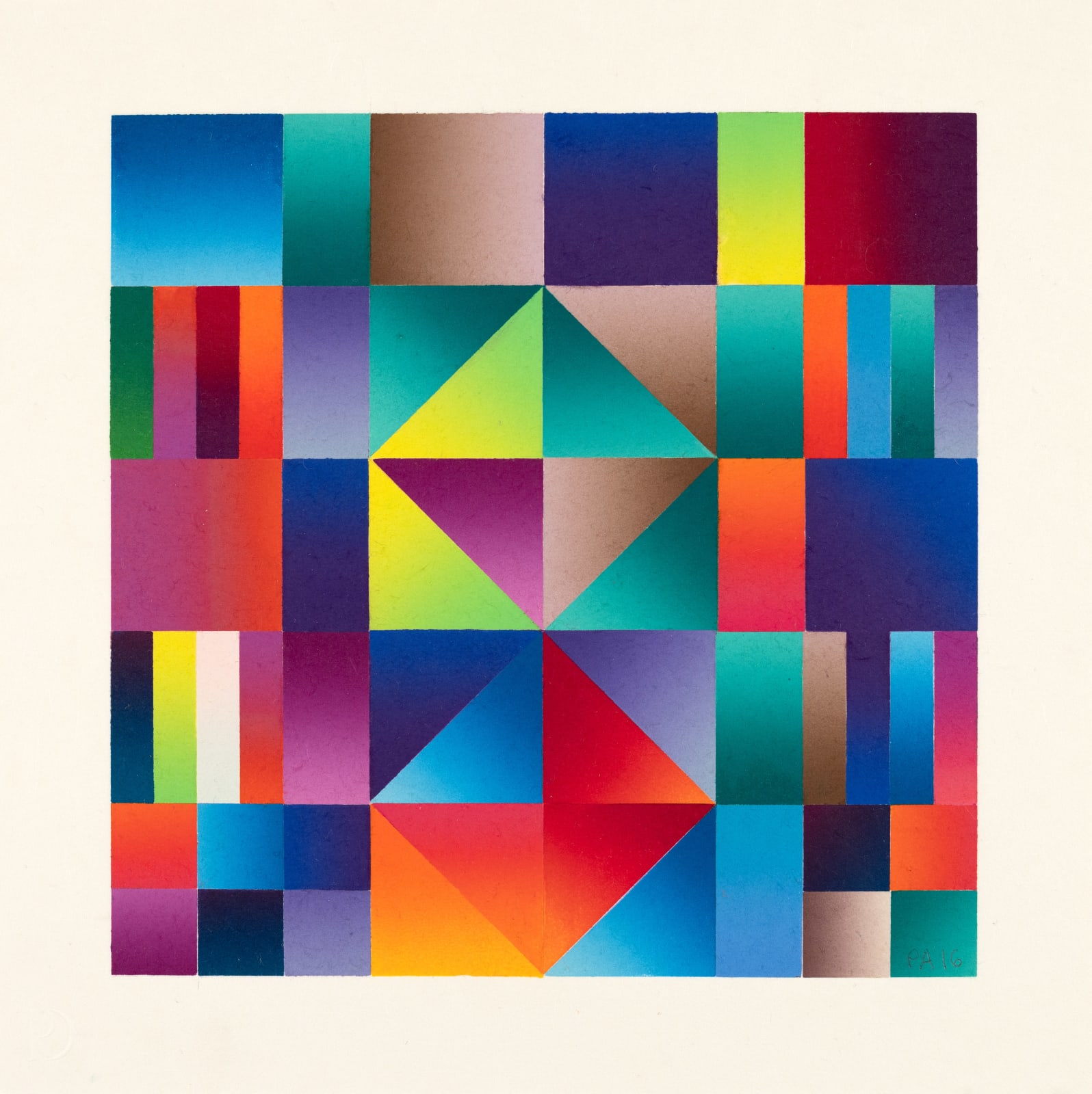 Polly Apfelbaum, Atomic Mystic Particle 19, 2016