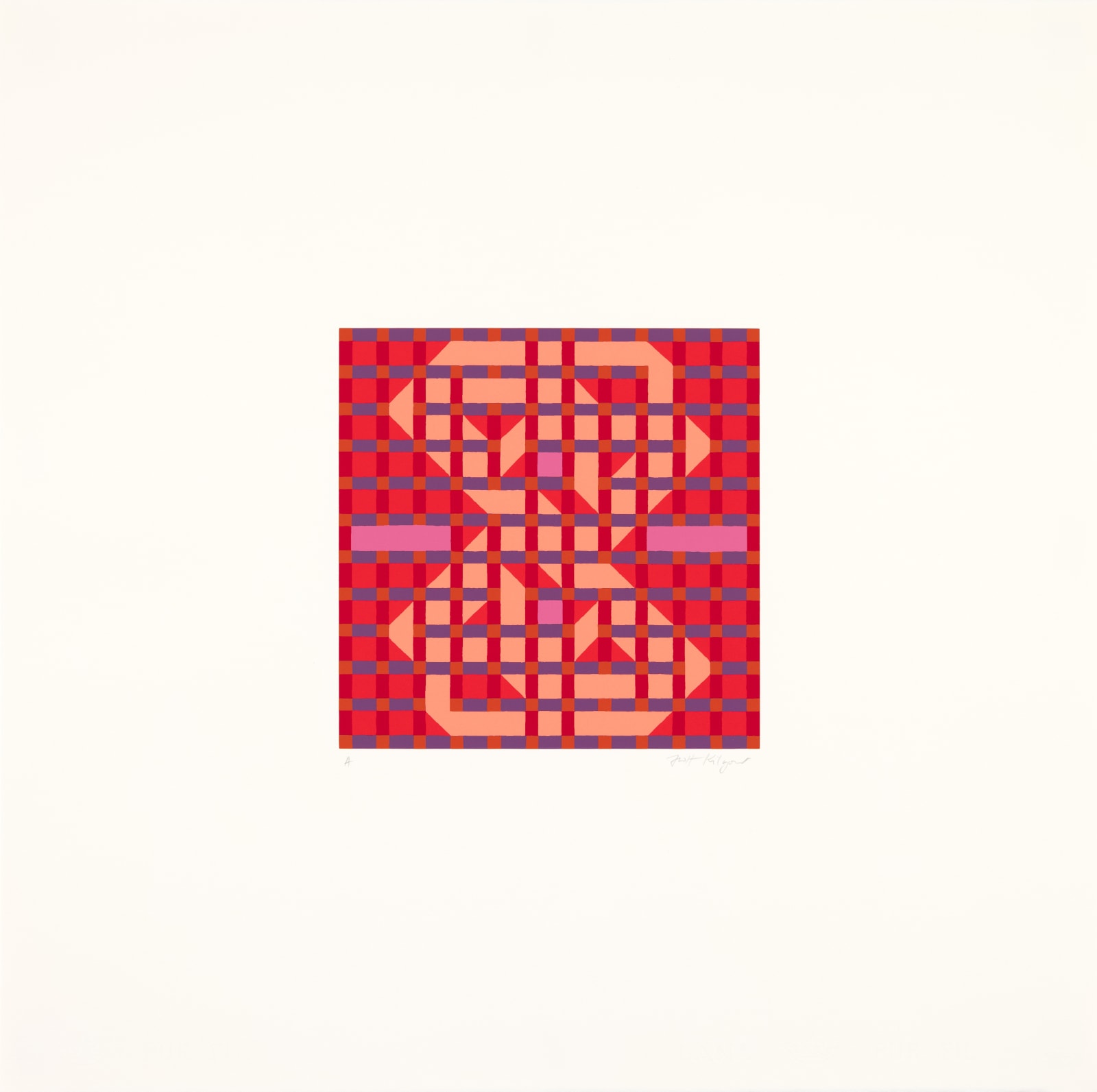 Scott Kilgour Durham Press D/21F Illuminations Etching Edition Portfolio Print