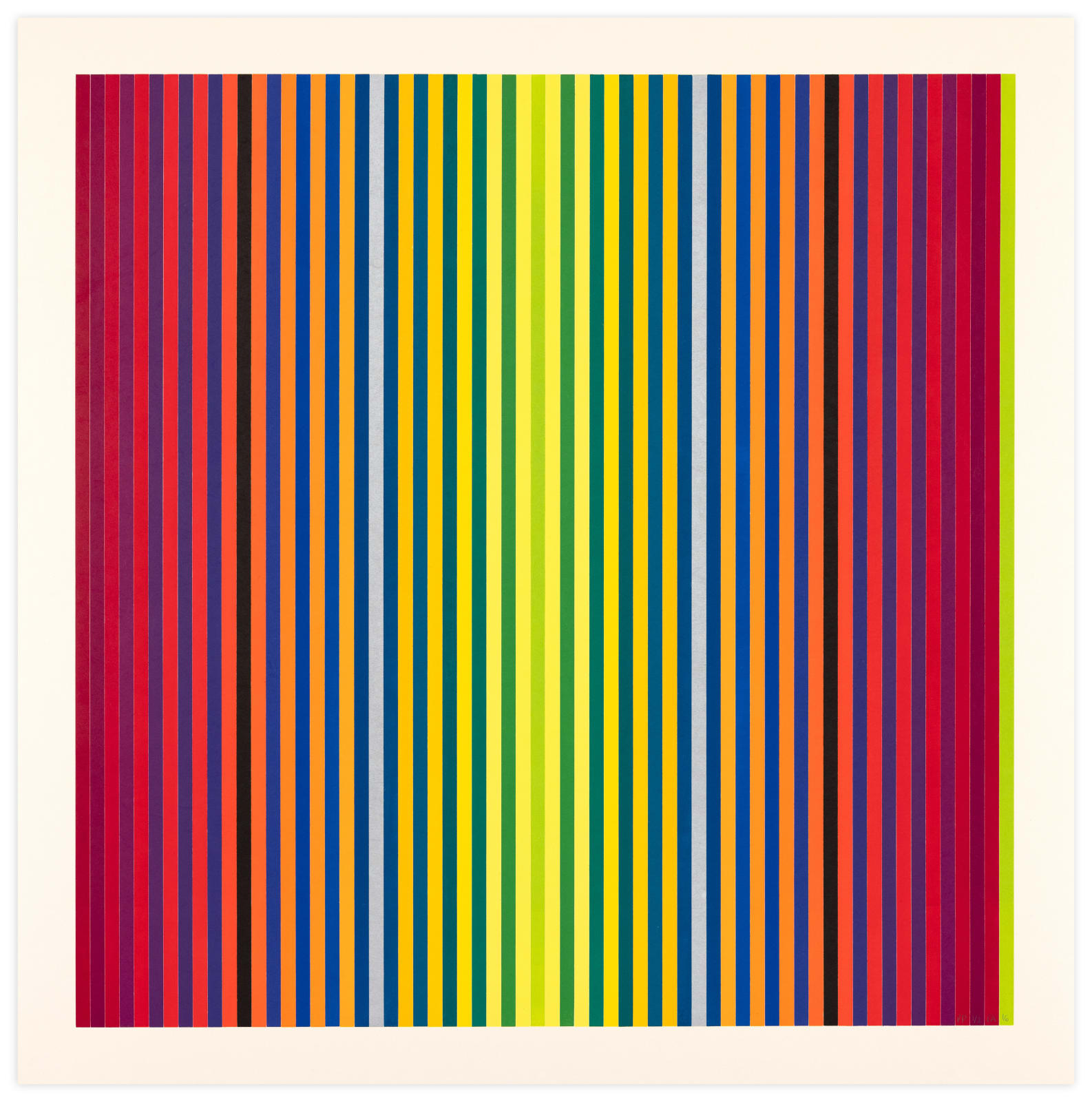Polly Apfelbaum Hudson River Valley Nirvana Print GY Edition