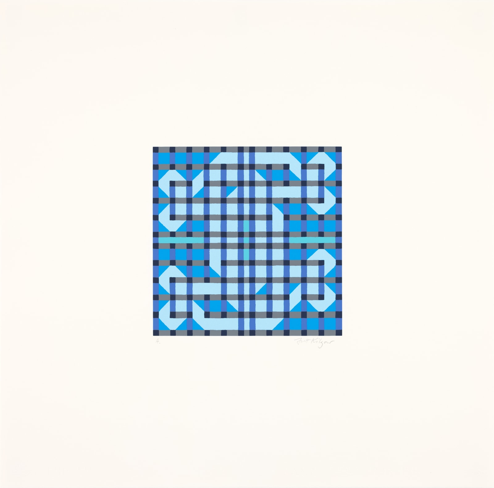 Scott Kilgour Durham Press D/21F Illuminations Etching Edition Portfolio Print