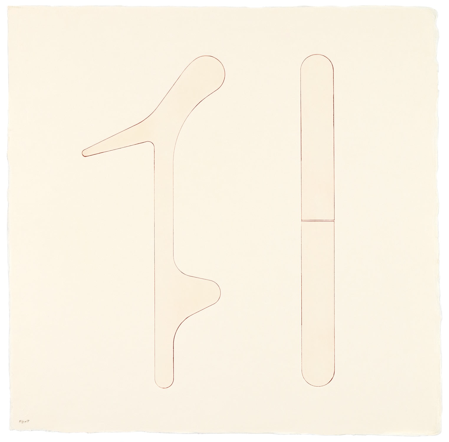 Michael Heizer Durham Press Altars Etching and Aquatint Portfolio Print Edition