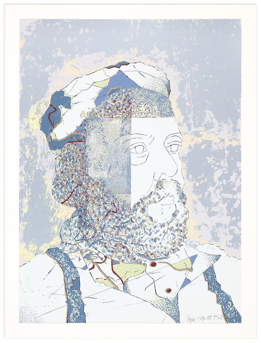 Scott Kilgour Durham Press Henry Geldzahler Screenprint Edition