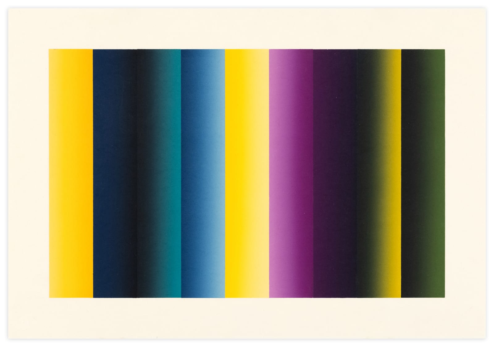 Polly Apfelbaum, Byzantine Roller 6, 2014