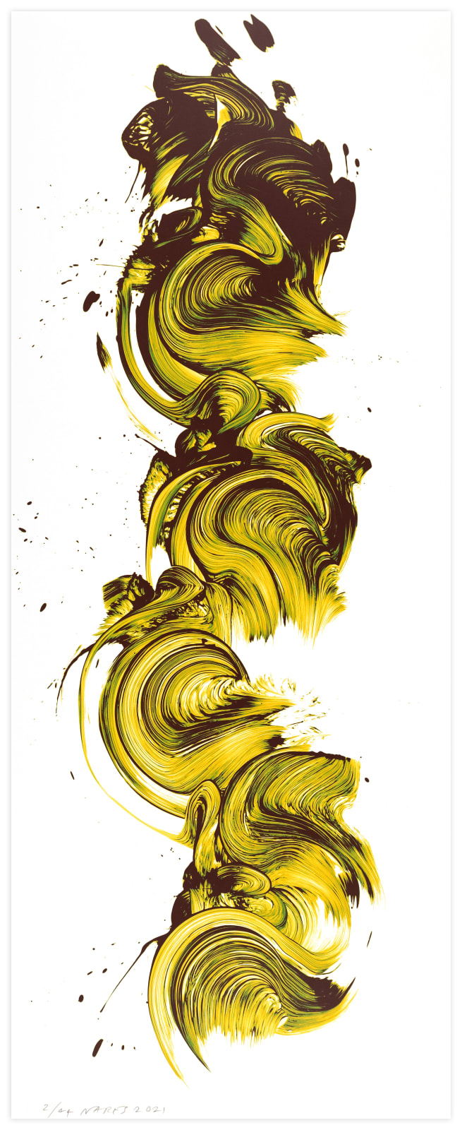 James Jamie Nares Durham Press Going for Baroque 2 Screenprint Edition