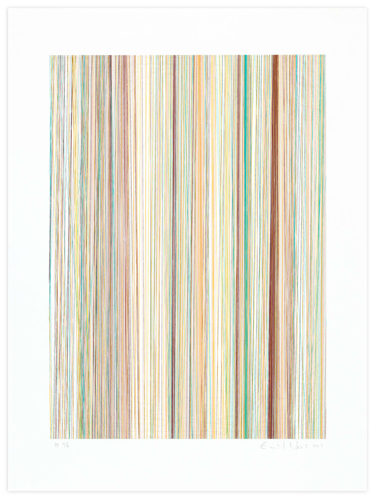 Emil Lukas Bubble Up Curtain Edition Print