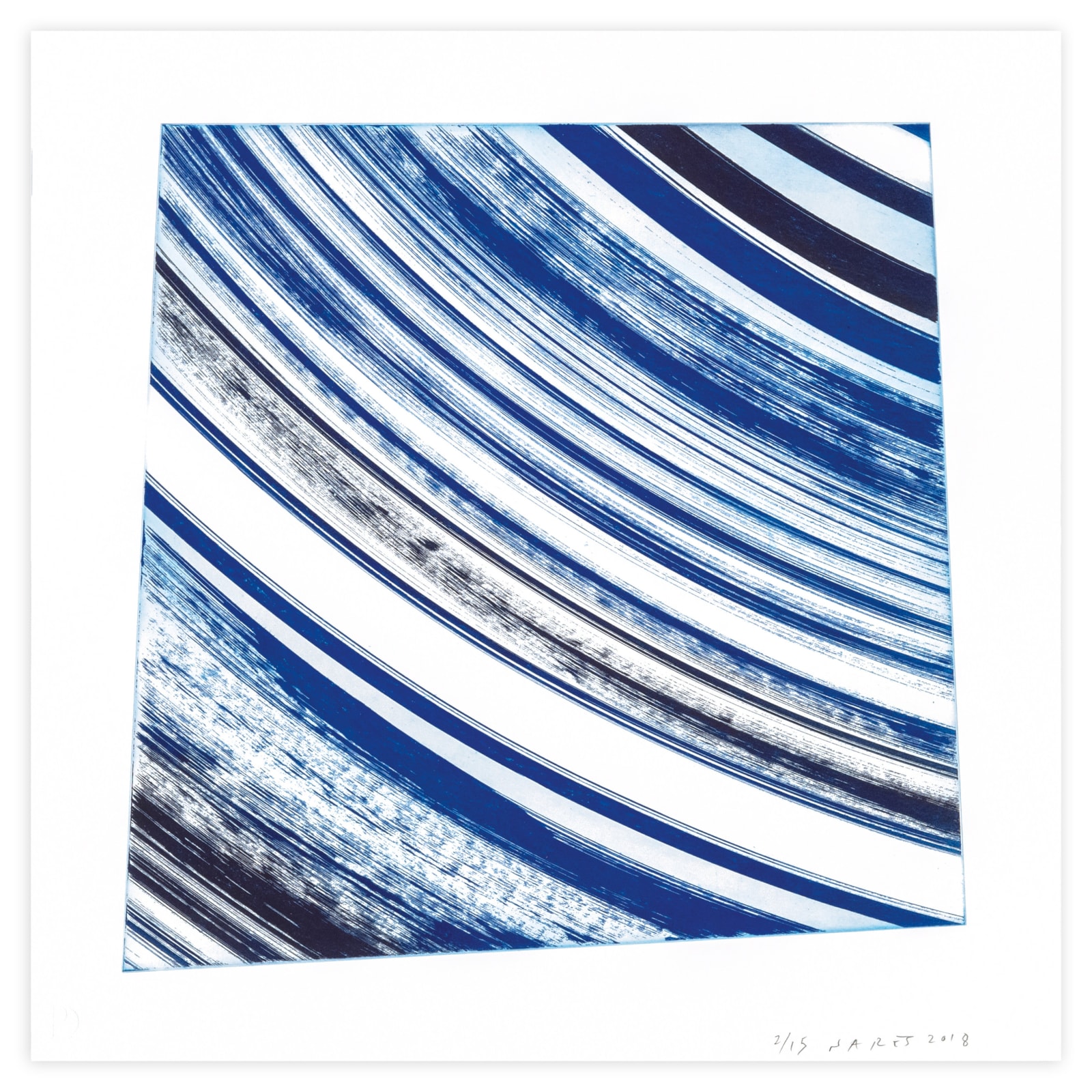 James Jamie Nares High Speed Cone Graphs 1, 15º Print Edition