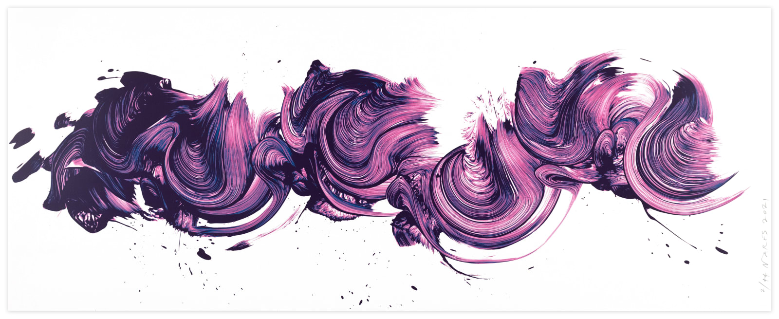 James Jamie Nares Durham Press Going for Baroque 4 Screenprint Edition